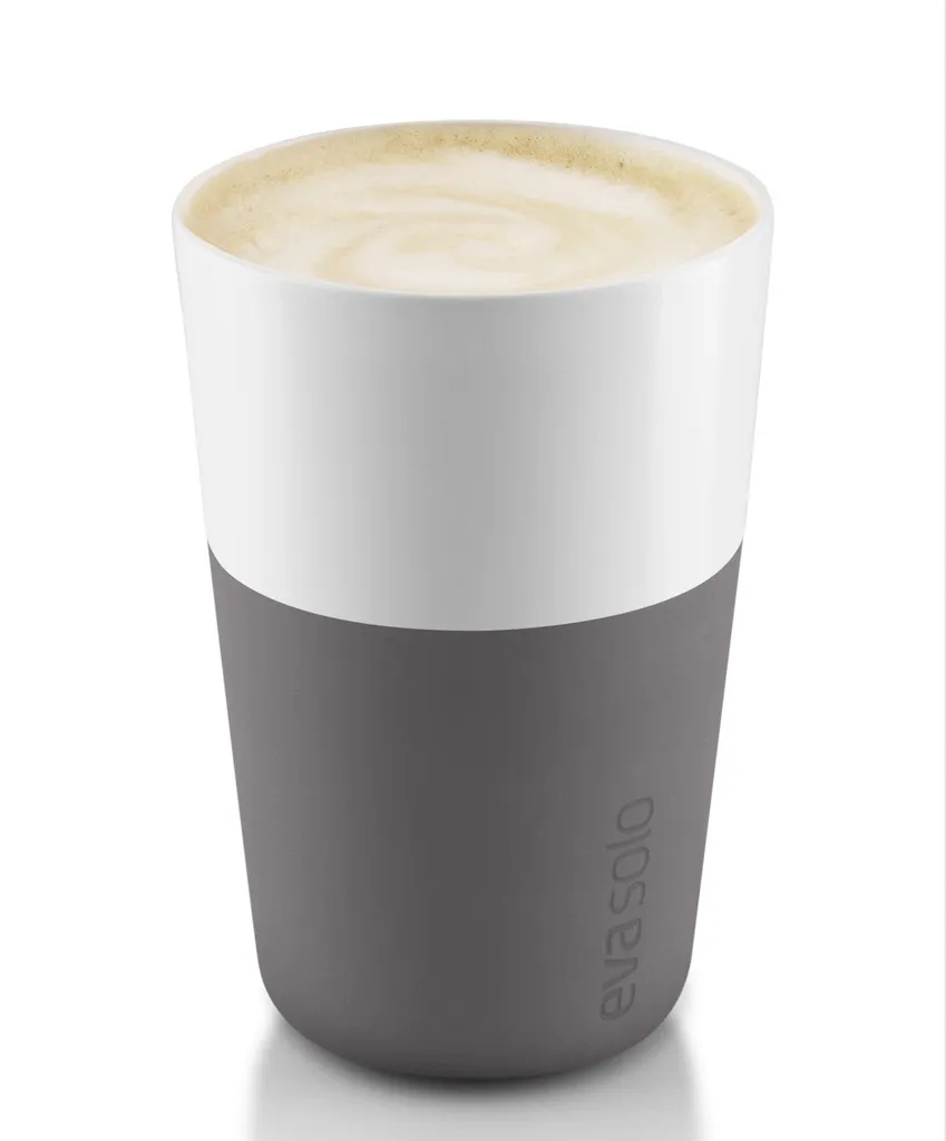 Eva Solo Cafe Latte Becher Grau 360 ml - 2 Stück